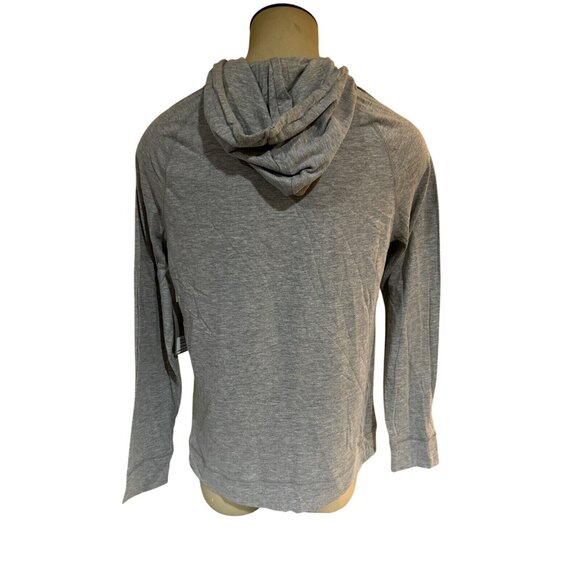 New Ohio State OSU Buckeyes Colosseum Athletics Gray Hooded LS Shirt Men's L - Picture 8 of 9